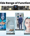 Wide range of functions for 8MP Ultra HD USB Camera With Built In Microphone For 3D Printers, Crystal Clear 3264x2448 at 30fps