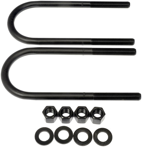 Chevrolet G20 Rear Leaf Spring Axle U Bolt Kit For 1975 To 1995 OE Replacement Easy Install Beefed Up Heavy Duty U Bolts Set