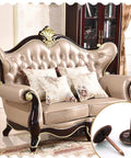 Top Shelf Red Copper Daisy Head Upholstery Tacks, 150 Pack Heavy Duty Thumb Nails For Furniture Repair on elegant sofa.