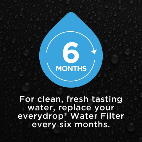 Reminder to replace Samsung DA29-00020B Compatible Water Filter EVFILTERS2 every 6 months for clean water.