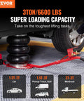 Three Ton Triple Bag Air Jack with Six Steel Tubes Lifts Up To 17.7 Inches in 3 To 5 Seconds Fast Pneumatic Lift for Cars lifting vehicle