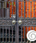 Stainless Steel Gate Chain Lock 20 Inch Heavy Duty Outdoor Fence Security for gates and pet protection with spring hooks.