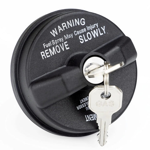 Locking Gas Cap With Keyed Lock For Jeep And Dodge SUVs And Trucks Heavy Duty Fuel Cap That Keeps Gas Safe From Thieves with key