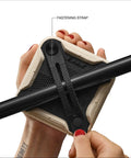 Willen II Portable Bluetooth Speaker With Rugged Waterproof And Dustproof Build, mounted with fastening strap on a rod.