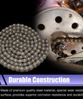 25h Chain Sprocket Kit With 132 Link Chain And 13 Tooth Motor Sprocket for Razor MX650 MX500 SX500 MY1020 durability