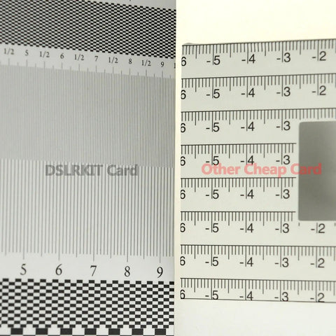 Lens Focus Calibration Tool And Alignment Ruler Folding Card Pack Of 2 For Cameras And Lenses Quick And Accurate Auto Focus Checks Spot On Depth Of Field Easy Setup Portable Focus Calibration Card, foldable card