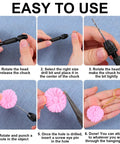 Hella Durable Zinc Alloy Hand Drill Set With Six Hundred Eye Screws Ten Precision Bits And Fifteen Keychain Rings Sweet For Resin Crafting Diy Epoxy Molds And Creative Hobby Vibe Projects, step-by-step usage guide.