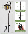 Low Voltage Pathway Lights 12V 3W 185LM Warm White 3000K ORB Waterproof Garden Lights installation steps