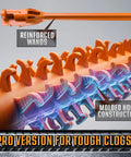 Close-up of Drain Weasel Sink Snake Hair Clog Remover Tool's reinforced wands and molded hook construction for efficient cleaning.