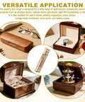 Premium 30 Pcs Brass Hidden Cylinder Hinges Mini Barrel Hinges 20x4mm For Jewelry Box Concealed Invisible Hinge For Wooden Cases