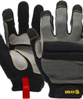 Mens Work Gloves KG125M Mechanic Utility All Purpose With Heavy Duty Build Ultra Grip Padded Palm And Fingers X Large