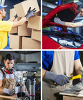 General Purpose Nitrile Coated Work Gloves With Micro Foam Nitrile Grip used in packing, car repair, machining, and woodworking
