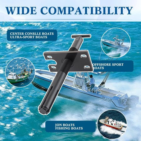 Image showing a Gimbal Bearing Puller And Installer Kit For Mercruiser Alpha 1 Bravo MR Volvo Cobra Stern Drives, compatible with various boats.