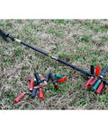 Magnetic Shotgun Shell Retriever Pole For Easy Hull Pickup Back Saving Range Gear To Grab Spent Shells Without Bending Over Black