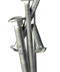 375 Piece Pack Of Three Eighths Inch Sixteen Threads Per Inch Carriage Bolts One And One Quarter Inch Long Grade Five Galvanized