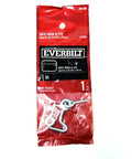 No Nonsense Heavy Duty Gate Hook And Eye Set With Dual Threaded Eyes Slick For Barn Doors Fence Closures And Cabinet Latches Built Tough With Durable Zinc Plated Steel Finish in 1 inch package.