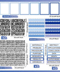 Science Fair Display Kit With 92 Pieces Including 60 Scalloped Border Trims 18 Presentation Subtitles 6 Science Fair Title Stickers 8
