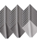 Xthel 30-pack microfiber cleaning cloths for glasses and lenses in gray