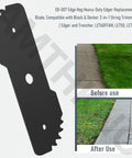 Seven And A Half Inch Edge Hog Heavy-Duty Edger Replacement Blade For 2-In-1 String Trimmer Edger Fits LE750 LE710 LE760 LE760FF with usage results