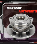 2 Pack Front Wheel Hub Bearing Assembly With ABS For Jeep Cherokee 1991 Through 1998 Comanche 1990 Through 1992 Grand Cherokee 1993 Through 1998 Wrangler 1990 Through 1995 Wagoneer Cherokee 1990 Grand Wagoneer 1993 Heavy Duty Replacement shown on display