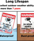 Beefed-Up Moving Equipment Danger Sign Made From Rust-Resistant Aluminum With UV Protected Waterproof Weatherproof Finish