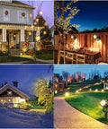 Brighten Your Outdoor Space With A 10 Pack Low Voltage LED Landscape Lights 7W 900LM Waterproof Garden Path Spike Stand