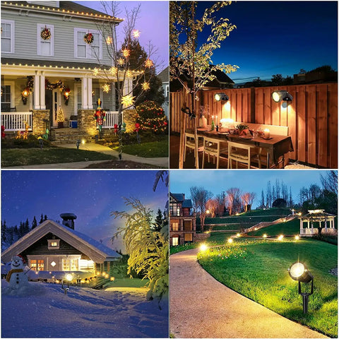 Brighten Your Outdoor Space With A 10 Pack Low Voltage LED Landscape Lights 7W 900LM Waterproof Garden Path Spike Stand