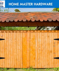 Wooden shed doors with black 6 Inch T Strap Heavy Duty Shed Door Hinges Black Tee Hinge For Wooden Fences Yard Doors Barn Doors Gates