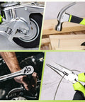 198 Piece Household Tool Set With Toolbox For DIY Home Repairs And Maintenance, SAE Hand Tools Kit With Durable Forged Steel