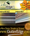 Gutter Cleaner And Stain Remover Citrus Scented 32 Ounce Bottle That Packs A Punch Non Toxic All Natural Formula before and after use