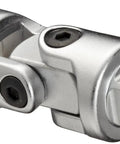 Universal Joint With 3/8 Inch Square Drive, 50 mm Reach, Ball Lock For Secure Socket Attachment