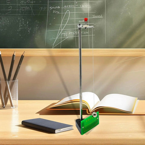 Hands On Simple Pendulum Physics Kit For Primary School Learning DIY Science Experiment Set, iron pendulum on desk