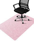 Non Slip Office Chair Mat For Hardwood Floors 48 By 36 Inches Large Pink Floor Protector under a rolling chair