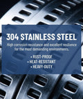 Grab This Awesome Stainless Steel Hose Clamp Roll Kit For 32.8 Feet Of Heavy Duty Repair Work! Perfect Worm Drive Adjustable Pipe Bands With Fasteners For Damp Outdoor And Venting Jobs That Need Serious Grip And Style. 304 stainless steel hose clamp roll