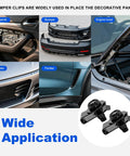 M6 1.0 Body Bolts And U Nuts Kit For Automotive Restoration And Repairs Includes 50 U Nuts And 50 Hex Head Bolts In A Handy Box