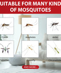 Various mosquito types suitable for Six Pack Mosquito Zapper Lure Refills Attractant Bait For Fly Traps Indoor Outdoor