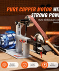Badass Belt Grinder Sander With Slick Variable Speed VFD Drive And 2Hp Motor For 72X2 Inch Belts showcasing pure copper motor and belt operation.