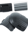 Hella Tough Dual Knee Guards For Mechanics And Tradesmen Job Site Ready Heavy Duty Protective Work Pads with textured hard shell