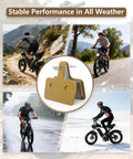 Metal E Bike Brake Pads For Ridstar Q20 Mini Q20 Lite H20 And Super 73 S1 S2 S R K1D ZX Z Adventure biking in diverse weather
