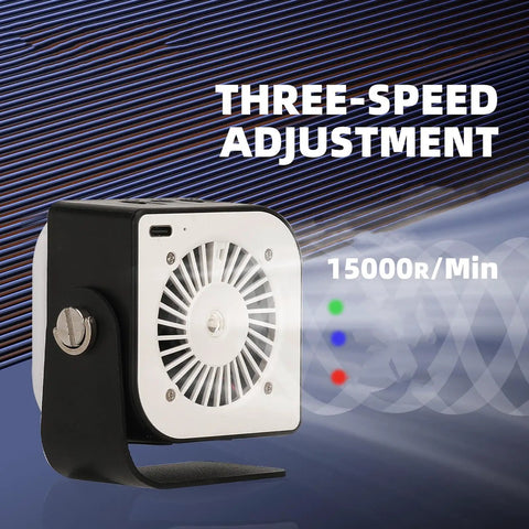 DIY Solder Smoke Absorber And Portable Fume Extractor, 15000RPM High-Flow Fan featuring three-speed adjustment