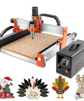 Pro Grade CNC Router XE PRO 3 Axis Engraving Milling Machine With Ball Screws 400W Spindle for wood and aluminum cutting projects.
