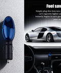 Plug And Play Fuel Saver 10 To 30 Percent Gas Economy Booster For Cars And Trucks Portable Energy Saver shown with car interior.