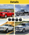 Dodge Ram 1500 trucks with Steering Rack And Pinion Mount Bushing Kit 4 Piece Replacement For 52106728AC 2002 To 2012