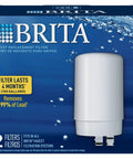 On Tap Filtration System Replacement Filter White For Faucet, Easy Install Water Filter Cartridge, Long Lasting Filtration