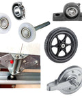 6 Pieces 6200 ZZ Deep Groove Ball Bearings With Double Metal Seal Pre Lubricated For Stable Performance in various fixtures