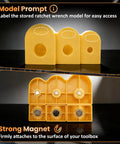 Magnetic Ratchet Organizer Kit 3 Pack Set For Your Toolbox Modular Wrench Holders With Magnetic Base
