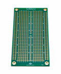 Double Sided ENIG Protoboard Solderable Breadboard For DIY Prototyping 2 By 4 Inch FR4 Board With One Tenth Inch Pitch Through Hole Grid