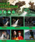 Various uses of Dinosaur Headlamp For Kids With LED Flashlight Roar And Silent Modes, T Rex Dino Toy, shown in camping and exploration settings.