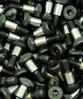 30 Pack Socket Head Shoulder Bolts Stripper Screws For Heavy Duty DIY And Auto Projects One Half Inch Diameter Five Eighths Inch Shoulder Length Three Eighths By Sixteen Threads Black Finish Beefy And Versatile