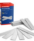 Heavy Duty 1 Inch 18 Gauge Brad Nails 6000 Count Zinc Plated Rust Resistant Steel For Trim And Woodworking Sweet Finish Zero Fuss Or Splinter Damage Pro Grade Fasteners in packaging and loose strips.